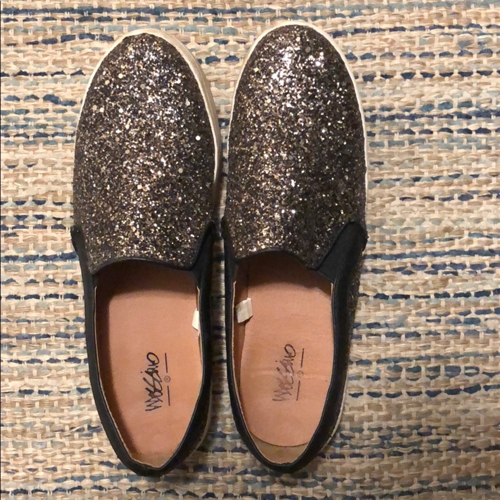 Sparkly sneakers